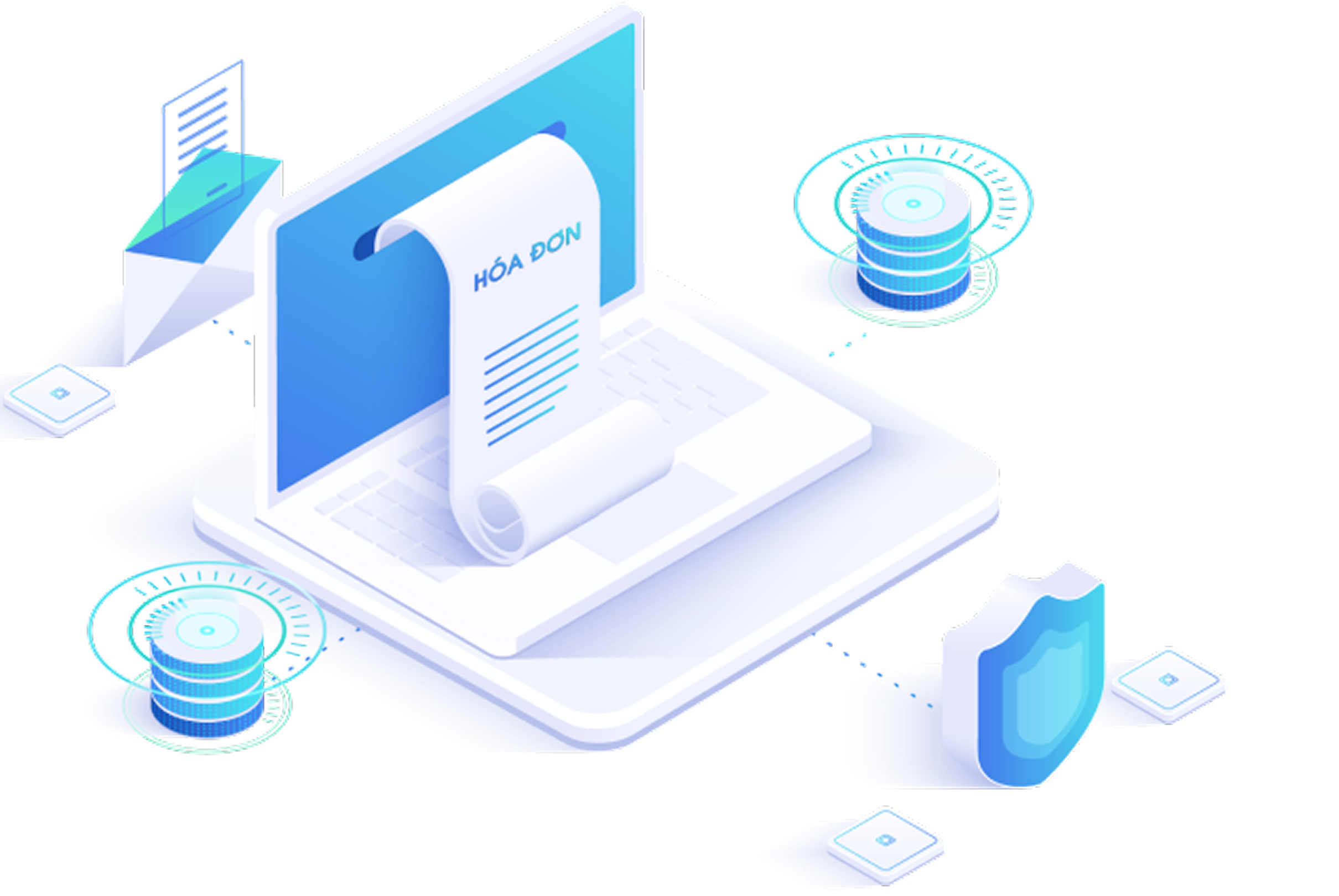 Business software illustration